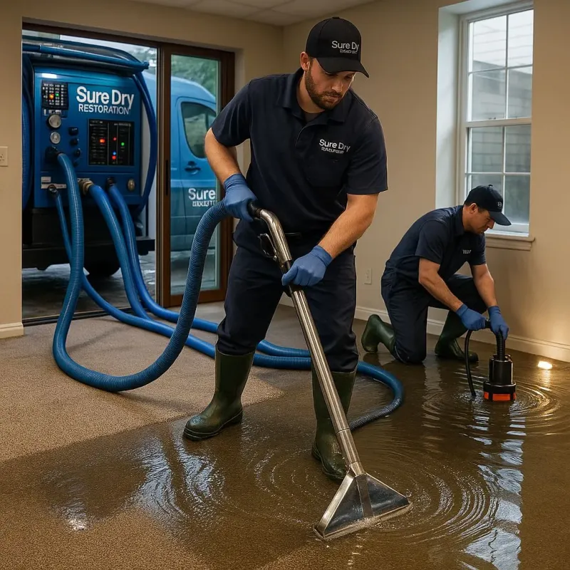 Water Extraction and Removal process in El Dorado, AR